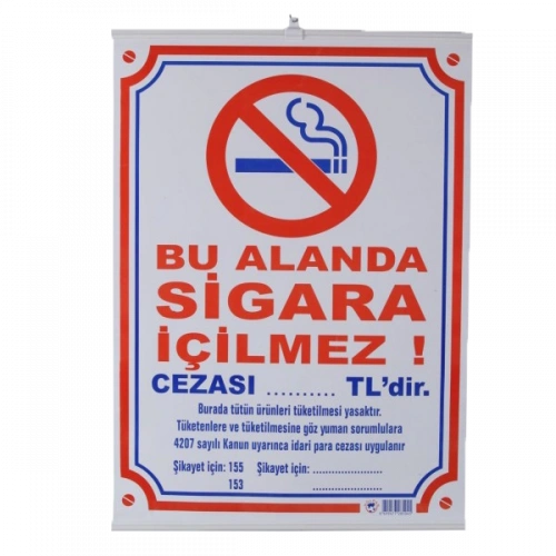 Gülpaş Sigara İçilmez Çıtalı 50x70 504