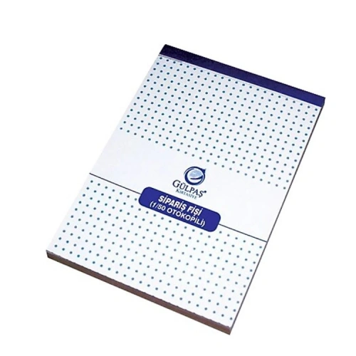 Gülpaş Sipariş Makbuzu Otokopili 12x16 1/50 685