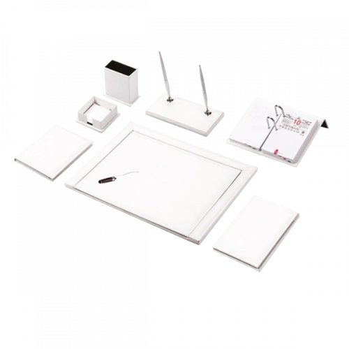 Gülpaş Sümen Takımı 11 Parça Napa Suni Deri Beyaz 921