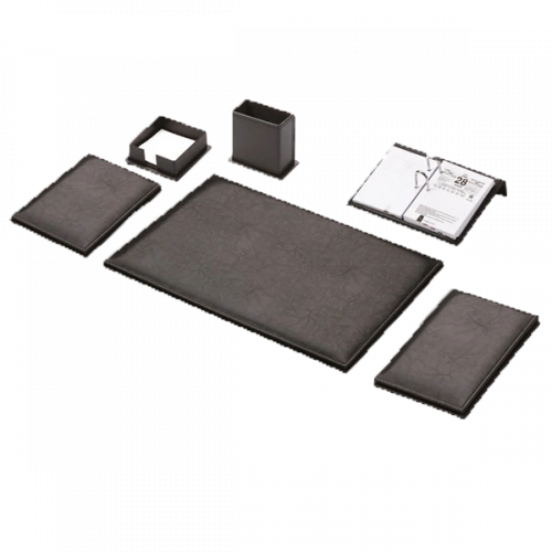 Gülpaş Sümen Takımı 6 Parça Napa Suni Deri Siyah 903