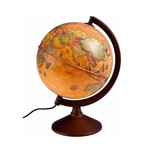 Gürbüz 20 cm Antik Işıklı Küre