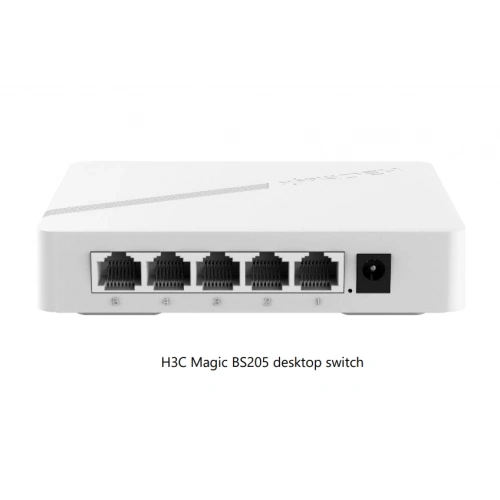 H3c Magic Bs205, 5 Port, Gigabit, Yönetilemez, Masaüstü Switch