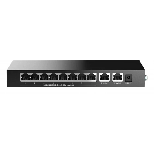 H3c Magic Bs210t-p 8 Port Poe+ 2 Port Uplink 10-100-1000 Mbps Metal Kasa Swich