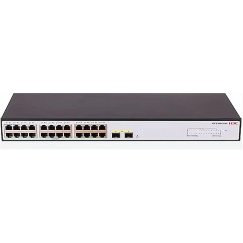 H3c S1600v2-26p-hpwr 24 Port 10-100-1000 370w Poe +2sfp Yonetılebılır Swıtch