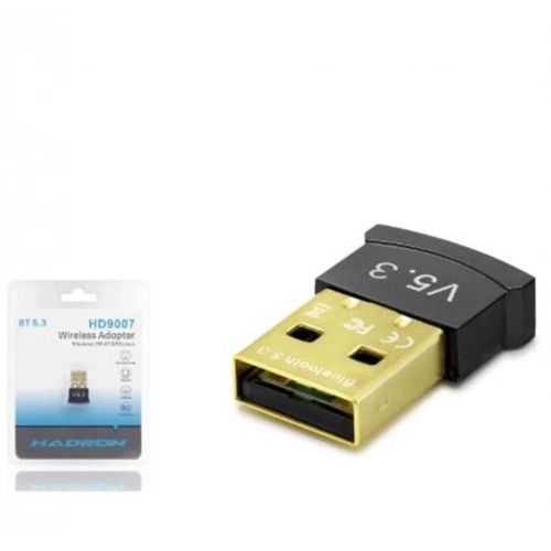 Hadron Hd9007 Usb Bluetooth Adaptör 5.3 Siyah