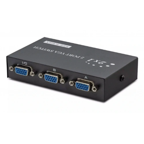 Hadron Hdx1280 2 Port Vga Switch 54Mhz 2Giriş 1Çıkış Butonlu Geçiş