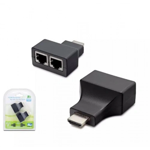 Hadron Hdx1298 30m Hdmı Extender By Cat5-6 Siyah