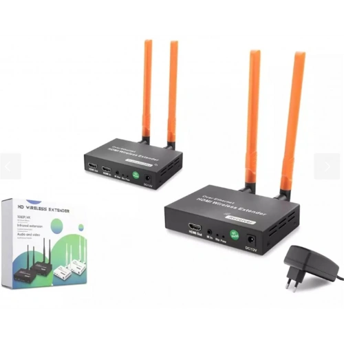 Hadron Hdx1384 300mt Hdmi Wireless Kvm Extender Loop-out Kablosuz 1080p (audio And Video)