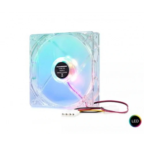 Hadron Hdx1502 Kasa Fanı 4pin Led 12cm Transparent