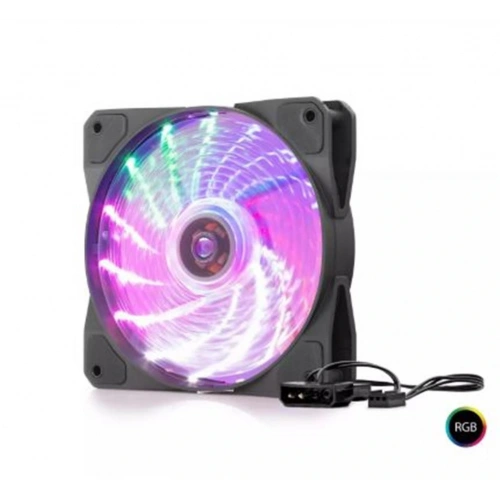 Hadron Hdx1519 12cm Kasa Fanı Performans 4pin Rgb Siyah