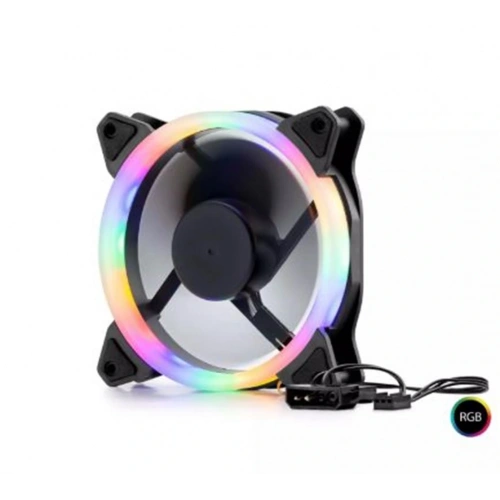 Hadron Hdx1522 Kasa Fanı Performans 4pin Rgb 12cm Siyah