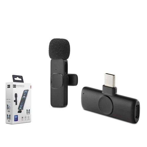 Hadron Hdx2785 Type-c Kablosuz Yaka Mikrofonu (tak Ve Konuş 20 Metre Erişilebilir Resepsiyon)