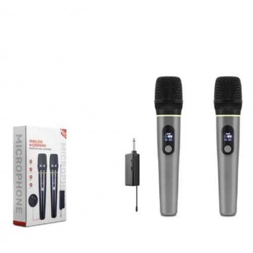 Hadron HDX2791G Gri  Kablosuz (WIRELESS) 2Lİ Mikrofon