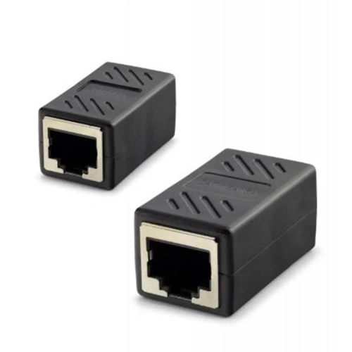 Hadron Hdx5066 Rj45 Dişi - Dişi Uzatma Adaptörü - Siyah