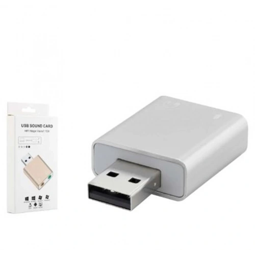 Hadron Hdx5272 Usb Harici Ses Kartı 7.1 Gümüş