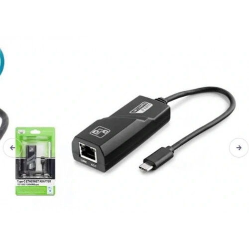 Hadron Hdx5273 Type-c 3.0 Ethernet Çevirici Adaptör 10-100-1000 Mbps