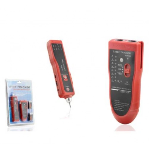 Hadron Hdx6527 Wire Tracker Kablo Bulucu Ve Hat Test Cihazı Kırmızı Siyah