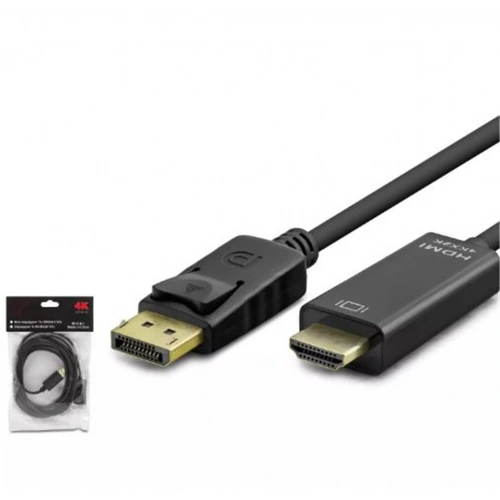 Hadron Hdx7797 Dısplay (m) To Hdmı (m) Kablo 4k 30hz 3m Siyah