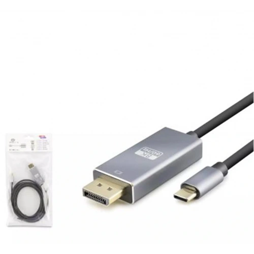 Hadron Hdx7859 Type-c To Dısplay Kablo 8k 60hz Pvc 1.8m Siyah