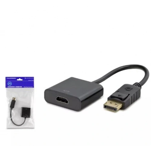 Hadron Hdx7873 Displayport To Hdmı Dişi Görüntü Dönüştürücü 4k 30 Hz - Siyah