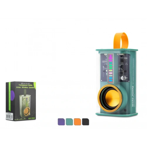 Hadron  K07pro Yeşil  Bluetooth Speaker 5w 102-61-47mm