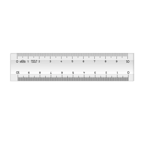 Hatas Cep Desimetresi 10 CM 00240