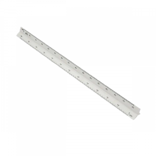 Hatas Mikyas Cetvel Plastik 1/20-25-50-75-100-125 0270