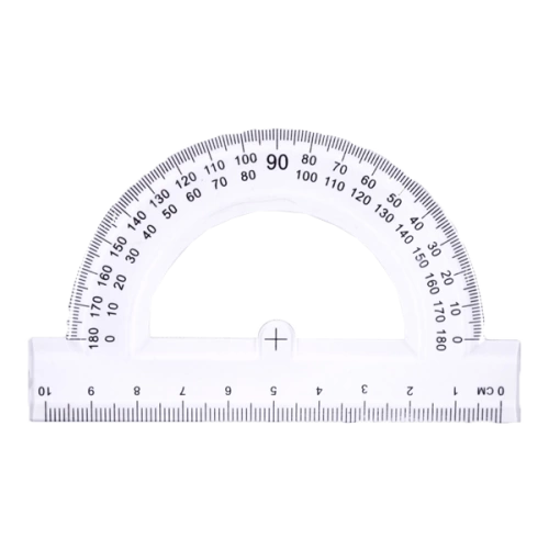 Hatas Minkale Plastik 180 Derece 10 CM 0905