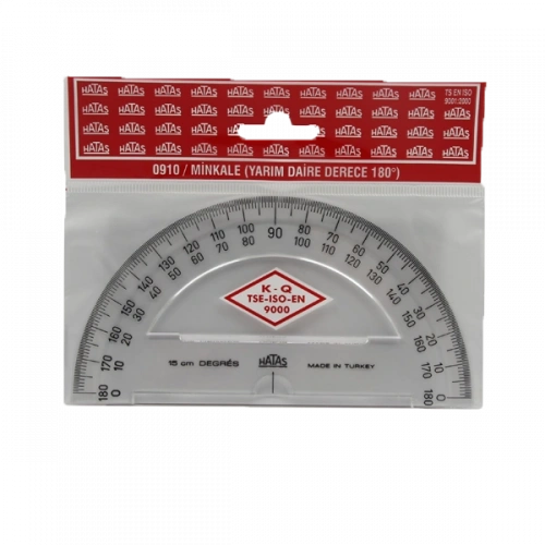 Hatas Minkale Plastik 180 Derece 15 Cm 0910