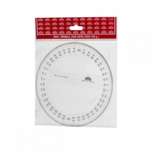 Hatas Minkale Plastik 400 Derece 15 CM 0940