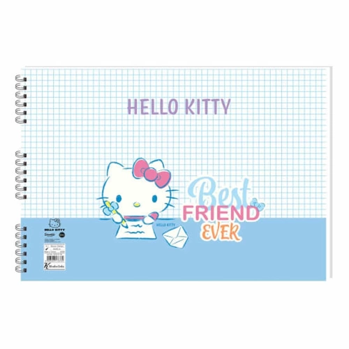 Hello Kitty Resim Defteri Spiralli 25x35 15 YP 300215-08