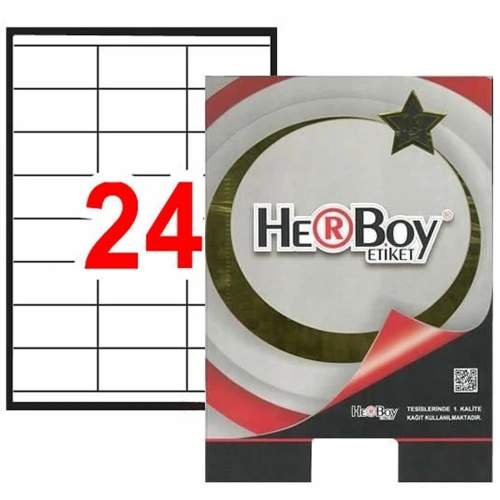Herboy Laser Etiket 100 Yp 70x35 Laser-copy-ınkjet Hb-1324