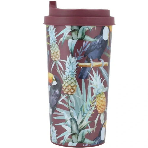 Herevin Desenli Kahve Bardağı-papağan 470 Cc 161920-011