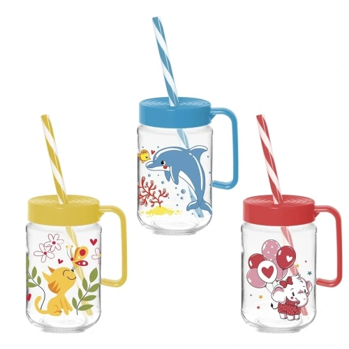 Herevin Kar. Desenli Kul. Bar.-yu.-kedi-fil-(15 2) 370 Cc 111761-002p