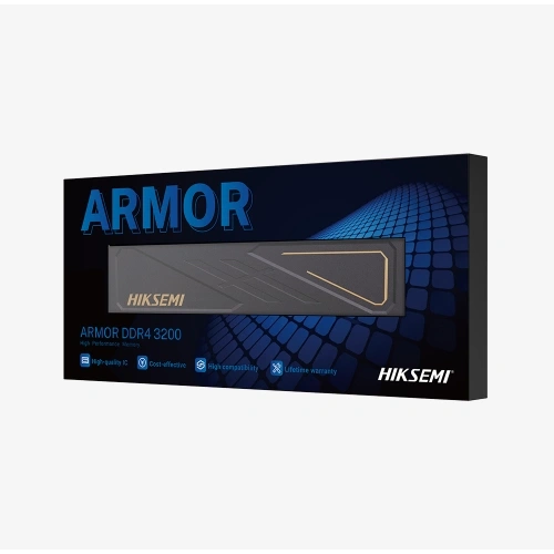 HIKSEMI ARMOR Purple, HSC416U32Z2, 16GB, DDR4, 3200Mhz, CL22, XMP 2.0, Soğutuculu, Desktop, Gaming RAM