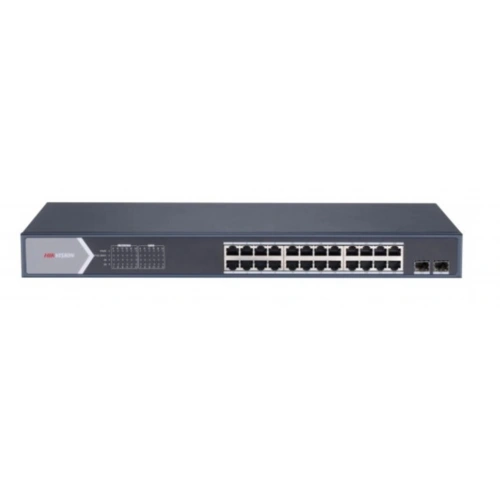 Hikvision Ds-3e1526p-sı 26 Port Gbit 24 Port Poe 370w 1xgbit+1xsfp Uplink Yönetilebilir Switch