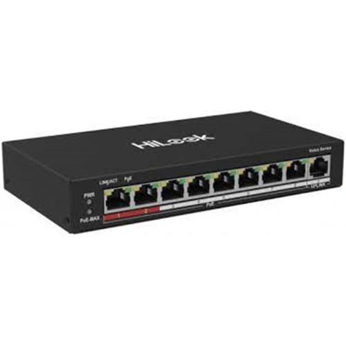 Hilook Ns-0109p-60(b) 8 Port 10-100 8 Port Poe 60w +1 Port Megabit Uplink Poe Switch
