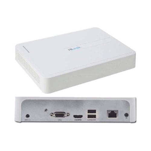 HILOOK NVR-104H-D, 4Kanal, 4Mpix, H265+, 1 HDD Desteği, 1080P Kayıt, 60Mbps Bant Genişliği, NVR
