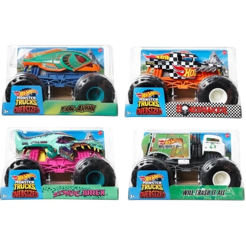 Hot Wheels Monster Trucks Arabalar (1:24)