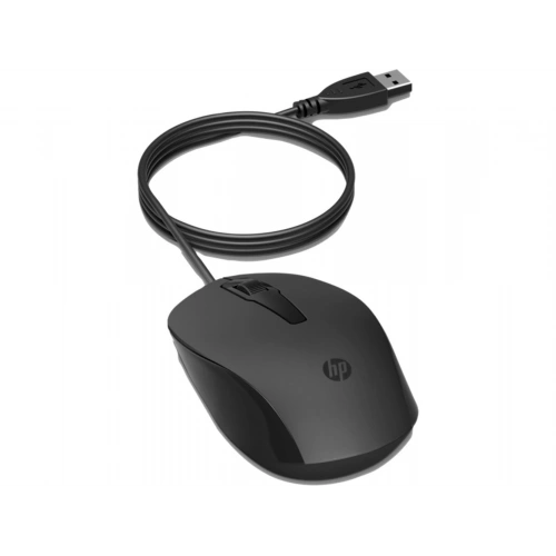 Hp 150 240j6aa Siyah Kablolu Optik Kablolu Mouse 1600 Dpı Optik Sensörlü