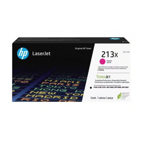 Hp 213x Magenta Kırmızı 6.000 Sayfa Toner W2133x