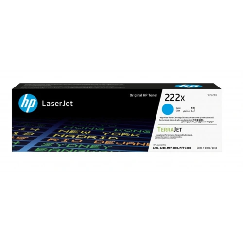 Hp 222x Cyan Mavi 2.500 Sayfa Toner W2221x