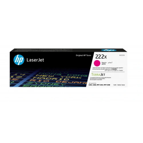 Hp 222x Magenta Kırmızı 2.500 Sayfa Toner W2223x