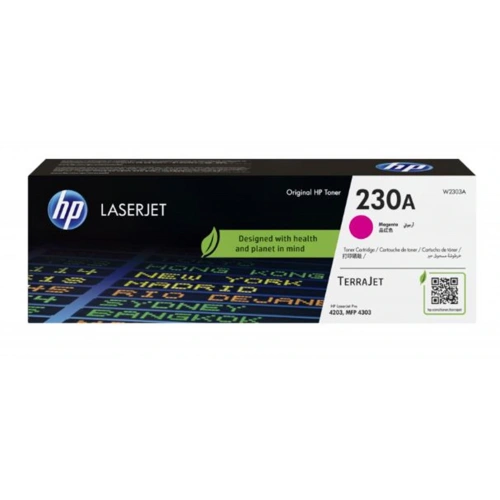 Hp 230a Magenta Kırmızı 1.800 Sayfa Toner W2303a