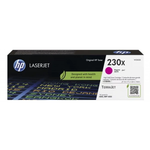 Hp 230x Magenta Kırmızı 5.500 Sayfa Toner W2303x