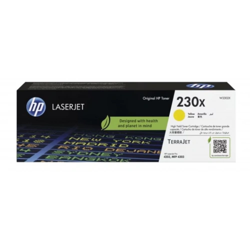 Hp 230x Yellow Sarı 5.500 Sayfa Toner W2302x