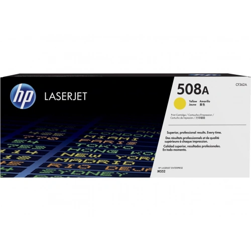 Hp 508a Yellow Sarı  5.000 Sayfa Toner Cf362a