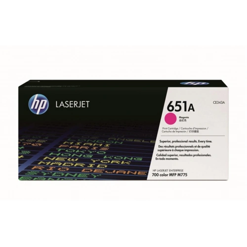 Hp 651a Magenta Kırmızı 16.000 Sayfa Toner Ce343a
