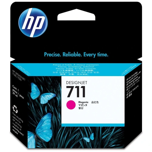 Hp 711 Magenta Kırmızı 29ml Plotter Kartuşu Cz131a