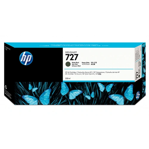 Hp 727 Matte Black Mat Siyah 300ml Plotter Kartuşu C1Q12a